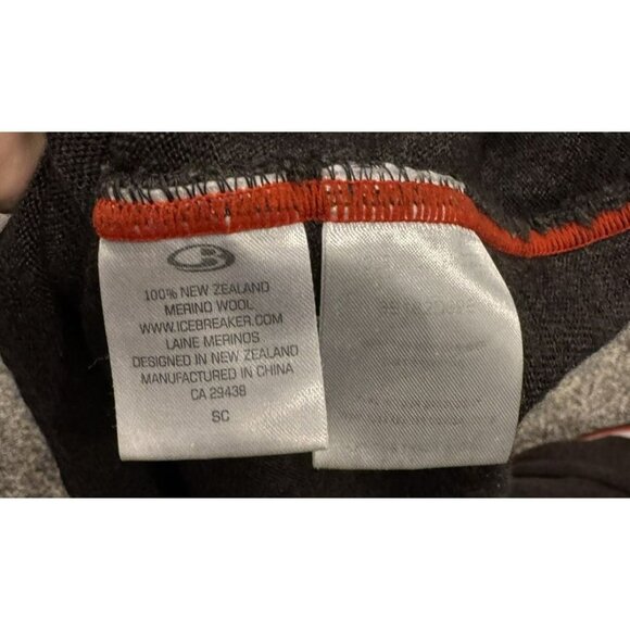 Icebreaker Men’s Sportltd 320 Pure Merino Brown Sweater Medium EUC - Picture 6 of 6